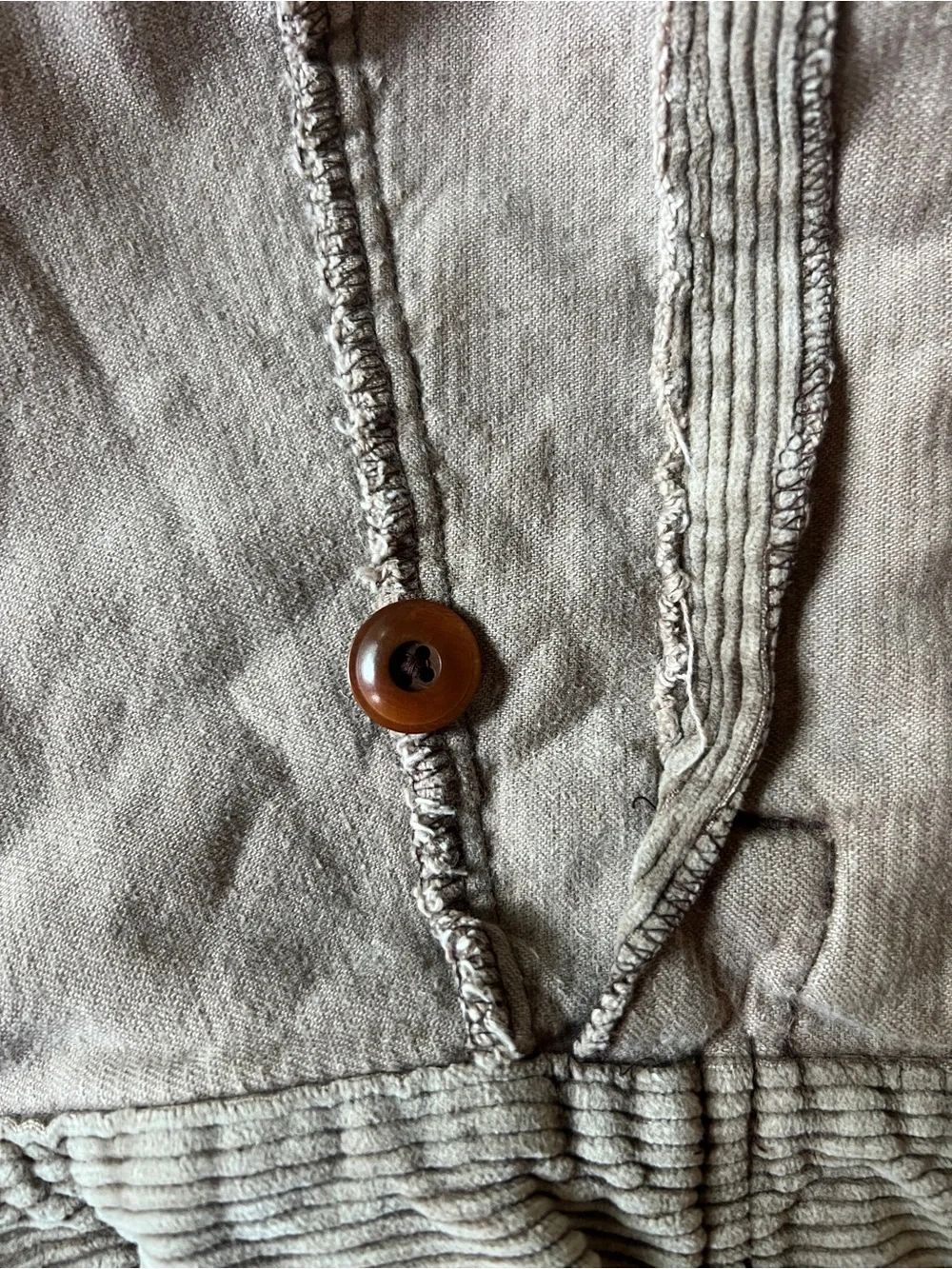 Vintage GAP Corduroy Jacket in Light Taupe